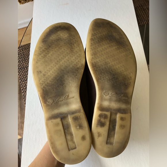 Loro Piana Open Walk Men’s Brown Suede Loafers Size 42.5 - Picture 9 of 11